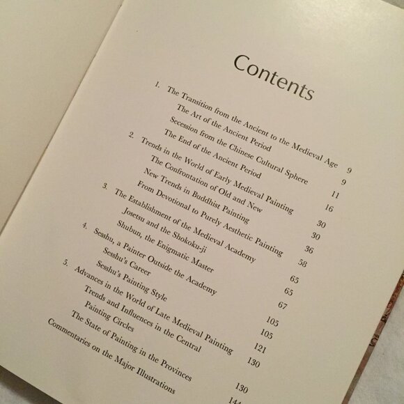 Japanese Ink Painting: Shubun to Sesshu, Ichimatsu Tanaka 1972 FIRST PRINT HC DJ - Picture 3 of 12